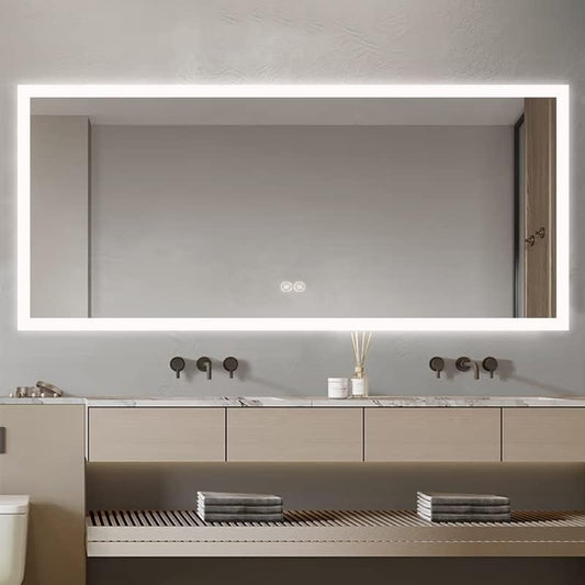 LED Mirror in Rectangle shape with Bluetooth- MIRE1200B