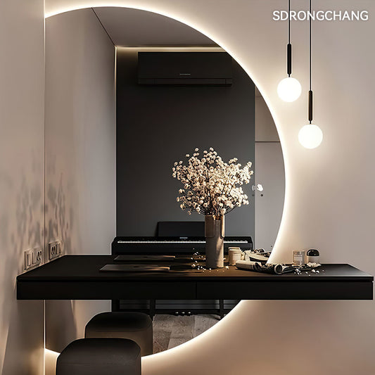 LED Mirror Half Moon Led Left Side 1800*900