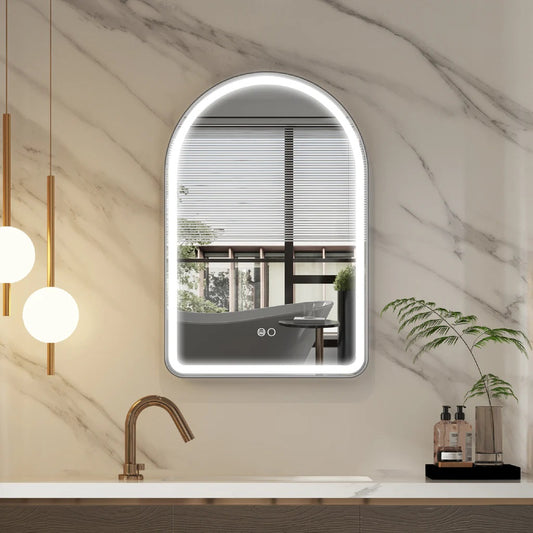 Aesthetic LED Mirror with Frame - ARCHF